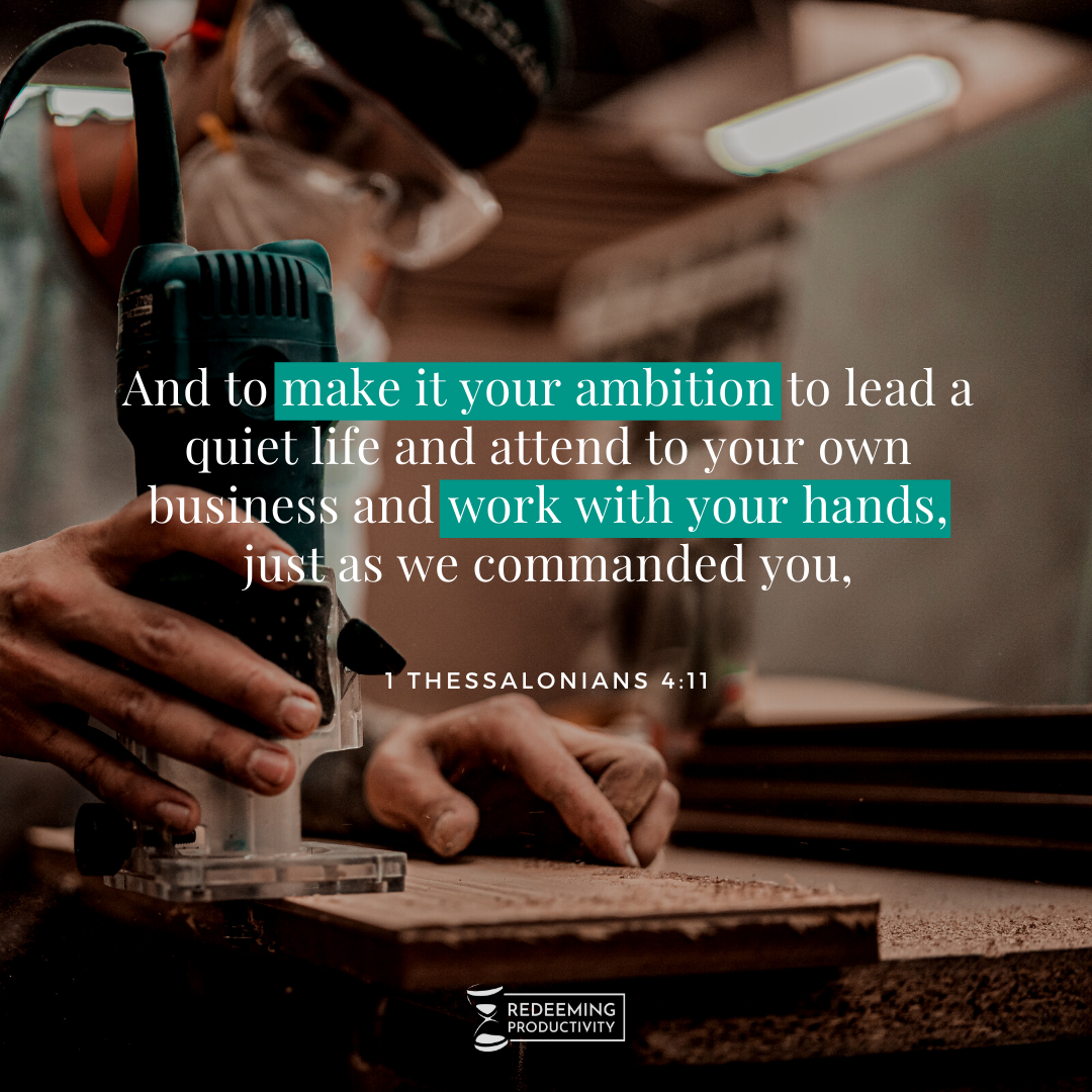 1 Thessalonians 4:11
